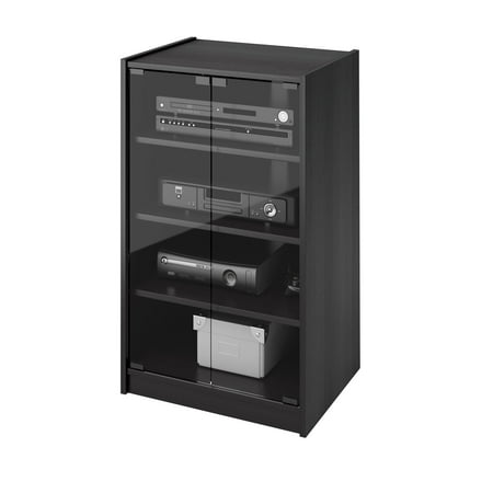 Sonax - TV Cabinet for Most Flat-Panel TVs - Ravenwood Black