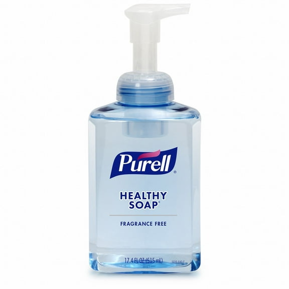 Purell Healthy Soap Gentle & Free Foaming Soap Pump Bottle Unscented 17.4 oz. 5016-04 1 Ct