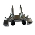 thumbnail image 3 of FashionCha Bass Drum Anchor Anti Slip Clamp Mounting Base Holder Zinc Alloy Percussion Hardware Suitable for Stage Performance Practice Area Studio Use 11.5cmx8., 3 of 8