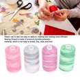 thumbnail image 3 of Bobbins Sewing Thread, Colorful Sewing Thread 4Pcs Easy To Use Polyester Durable  for Hand Stitching, 3 of 8
