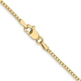thumbnail image 3 of 14K Yellow Gold Box Chain Styles Necklace 1.3 mm 30 inch, 3 of 4