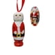 thumbnail image 4 of Xihbxyly Divertido Colgante de Papá Noel, Escultura de Madera Única, Decoración para Árbol de Navidad, Diseño para Colgar o Colocar de Pie, Regalo Navideño Personalizado, Decoración para El Hogar o F, 4 of 5
