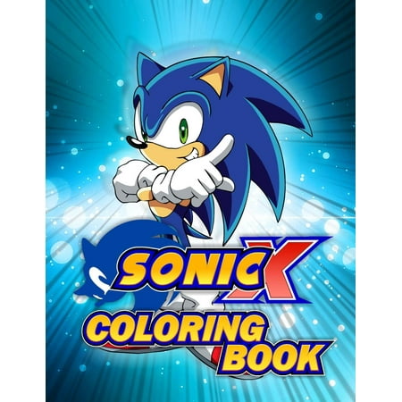 Sonic Coloring Book Great Activity Book for Kids