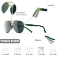 thumbnail image 3 of Gafas de sol Lasiyanor Lightweight TAC Polarized Vintage 70s, 3 of 6