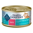 thumbnail image 1 of BLUE Healthy Gourmet Paté Ocean Fish & Tuna Entrée Wet Cat Food, 1 of 5