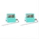 thumbnail image 1 of Food Thermometer Cooking Temperature Alarm with LED Display Green, 1 of 5