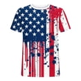 thumbnail image 3 of Guluxicc 4th of July Tops for Men Independence Day Tee Shirts Regular Fit Summer Patriotic Graphic T Shirts, 3 of 4