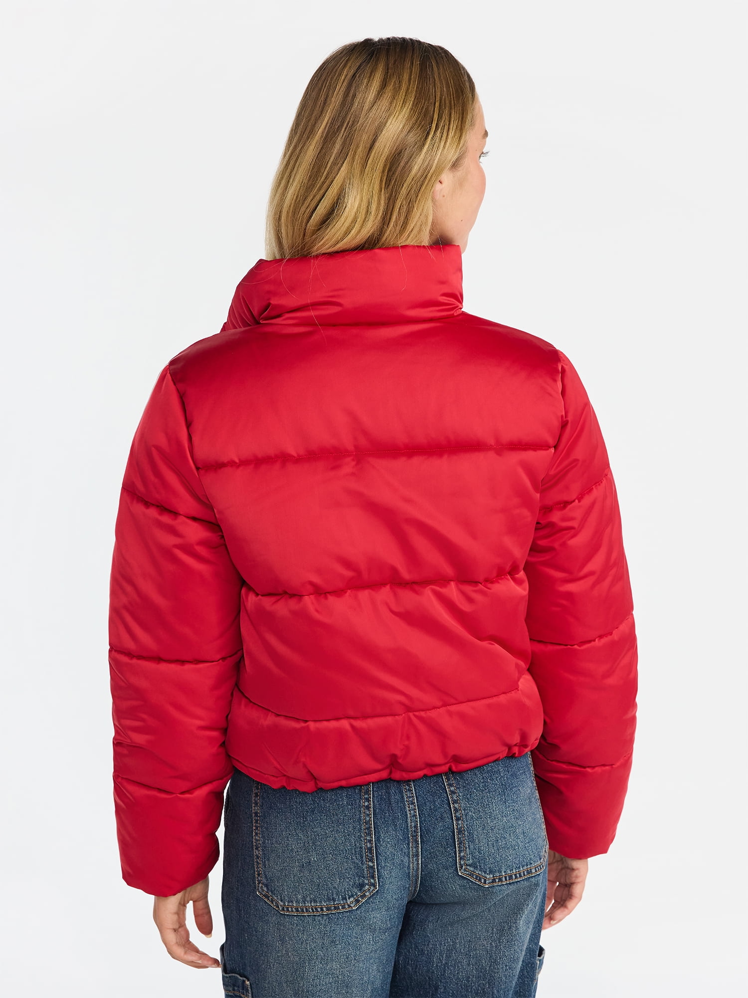 No Boundaries Puffer Jacket, Women's
