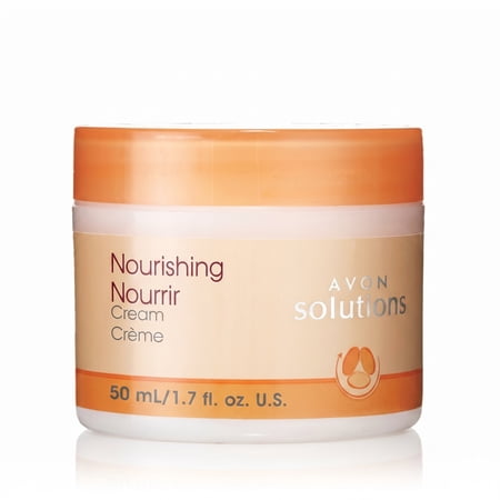 Avon Solutions Nourishing Face Cream, Non-Greasy and Hypoallergenic Facial Moisturizer, 1.7 fl oz