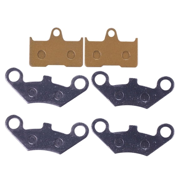 funtasica 6 Pieces Front Rear Brake Pads, Replacement Parts, Durable, Easy Installation for 500cc 600cc x5 x6 x8 U5 ATV UTV Accessory