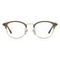 thumbnail image 2 of Polaroid Full Rim Oval Modified Brown Eyeglasses, 2 of 3