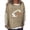 Khaki, variant on Football Printed Sweatshirts for Women, Crewneck Long Sleeve Loose Fit, Fall Game Day Casual Graphic Tops S-3XL
