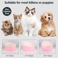 thumbnail image 2 of Methold Cuenco elevado para gatos de estilo moderno para alimentación antifricción Cuenco para perros con inclinación ajustable para bulldog Suministros de alimentación y agua para mascotas, 2 of 4