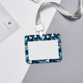 thumbnail image 6 of Naloa Ice Blue Heart Card Badge Holder Work Badge Sleeve for Office, School, Factory, ID Credit Cards, Driver Licenses and Passes, 6 of 7