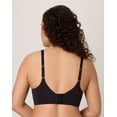 thumbnail image 3 of Bali Cotton Collection Wireless Bra Black M, 3 of 5