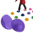 thumbnail image 2 of 6 piezas de pod de equilibrio con estilo de erizo, media bola, ejercicio físico, entrenador de equilibrio para niños y adultos Baoblaze Ejercicio Balance Ball, 2 of 8