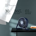 thumbnail image 2 of Mini ventilador de oficina, USB, portátil, ventilador de escritorio, silencioso, 2 of 5
