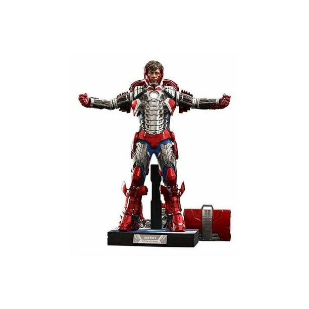 Figura Coleccionable Hot Toys Tony Stark (Mark V Suit Up) Deluxe 1:6 de Escala Hot Toys SIXTH SCALE FIGURE
