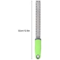 thumbnail image 5 of Grater, Multifunctional Corrosion Resistant Kitchen Stainless Steel Cheese Grater Tool Chocolate Lemon Peeler Green, 5 of 5