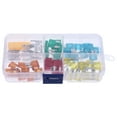 thumbnail image 1 of 120pcs Iron Car Fuses Assortment Kit Blades Auto Fuses Replacement Fuses, 1 of 6