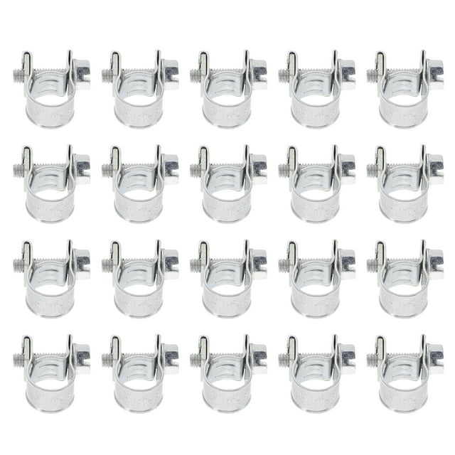 20 Pcs Mini Pince de Tuyau d'Injection de Carburant Pince de Ligne de Carburant Pinces de Tuyau d'Eau Pinces de Tube