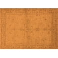 thumbnail image 1 of Ahgly Company Indoor Rectangle Oriental Orange Industrial Area Rugs, 7' x 9', 1 of 4