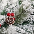 thumbnail image 6 of FEISHENTT 6FT Christmas Garland, Artificial Norfolk Pine Garland, Faux Greenery Garland for Mantle Fireplace Table Door, 6 of 8