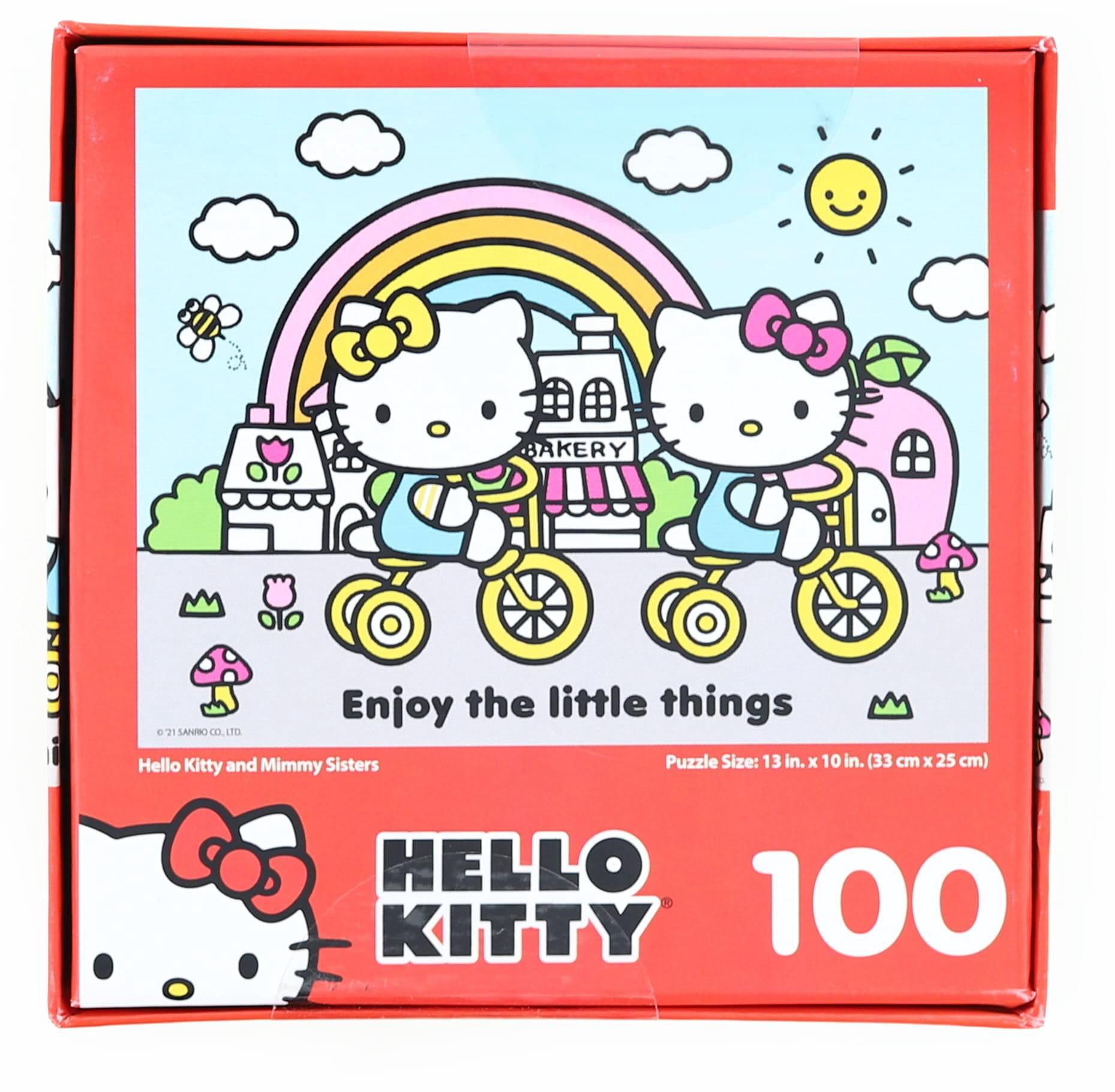 【おまけ】Hello Kitty & Mimmy ジグソーパズル Hello Kitty 100 Piece Jigsaw Puzzle | Hello Kitty and Mimmy