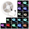 thumbnail image 2 of 12V 5m 300LED RGB luces impermeables cadena WiFi Control remoto aplicación controlada enchufe de EE. UU. 100-240V, 2 of 8