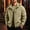 Khaki, variant on Men's Softshell Jacket Hooded Thin Windproof Long Sleeve Outdoor Hiking Winter Outerwear Jacket