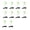 F, variant on Callipe Children Hair Clip Portable Mini Creative Bean Sprout Anti-slip Girls Hair Pin Hair Styling Tool