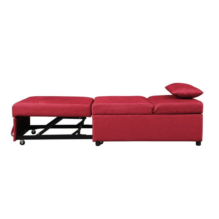 Aaronsburg 31 Wide Tufted Convertible Chair Minimum Door Width