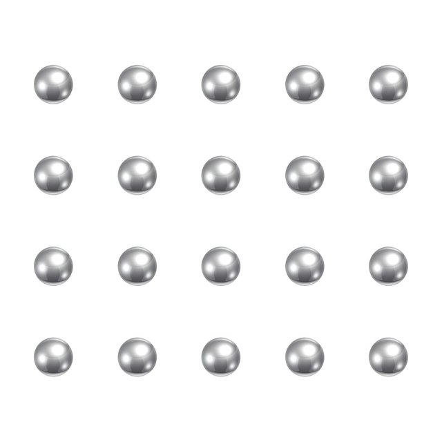 Unique Bargains Billes de Roulement en Acier Chromé 2mm G5 Precision Lot de 30