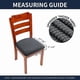 thumbnail image 2 of 3pcs Stretch Jacquard Chair Seat Covers,removable Chair Seat Cushion, 2 of 4