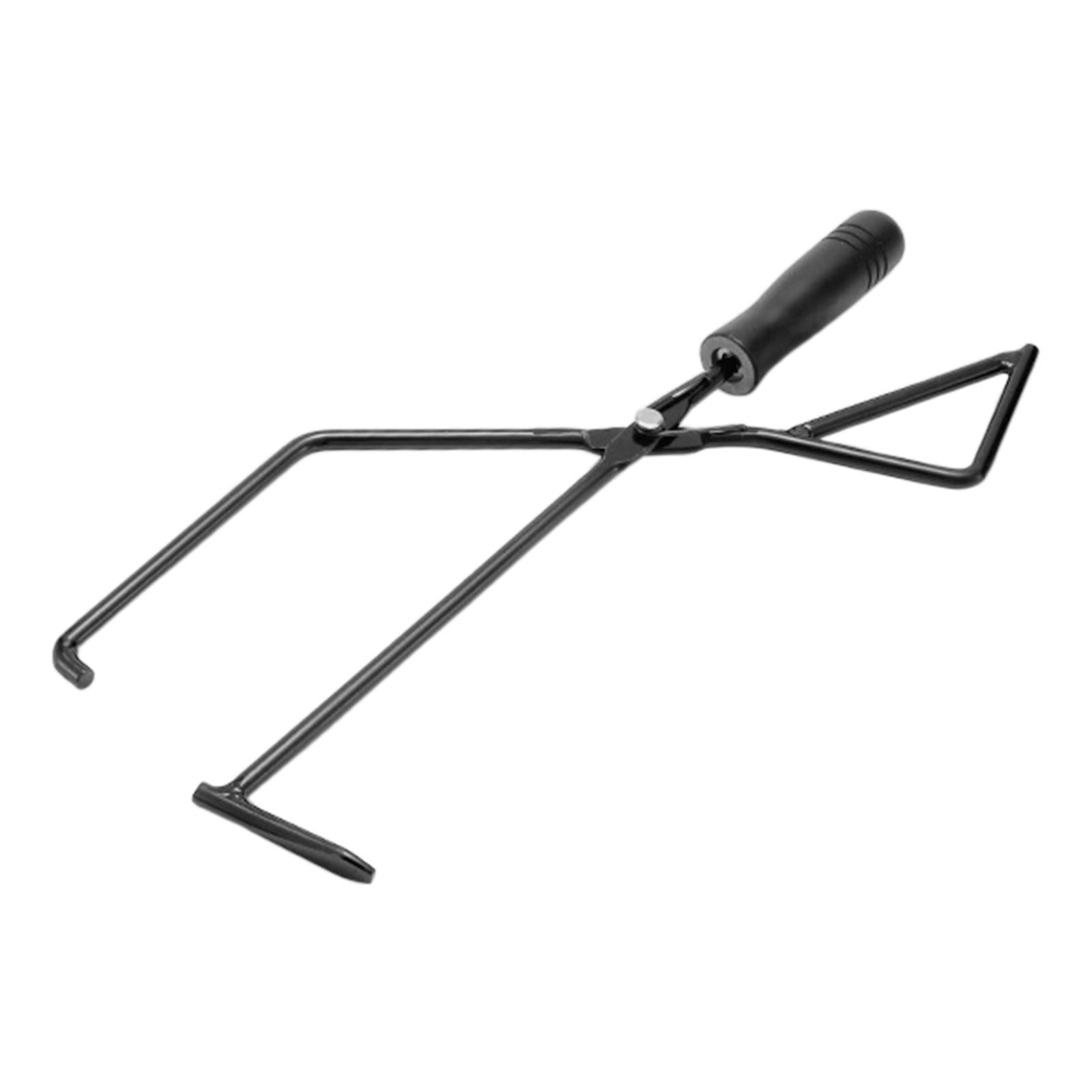 Fire Tongs BBQ Fire Place Firewood Picnic Carbon Outdoor Grill Log Wood