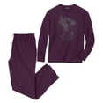 thumbnail image 1 of Atlas For Men - Set de Pijama Largo Águila para Hombre (Ciruela), 1 of 2