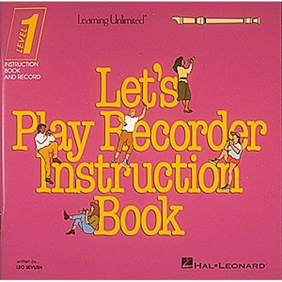 Let's Play Recorder Instruction Book, (Paperback)
