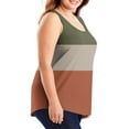 thumbnail image 3 of Levmjia Women Tank Tops Summer Casual Sleeveless Printed Loose Fit Camisoles Soft Breathable Polyester Plus Size T Shirt for Women Fashion Comfortable Everyday Wear, 3 of 6