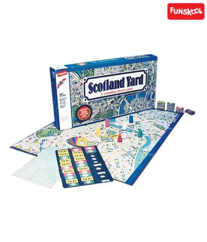 Jeu De Société Scotland Yard Funskool - Jeu De Détective - À Partir De 10 Ans - Neuf