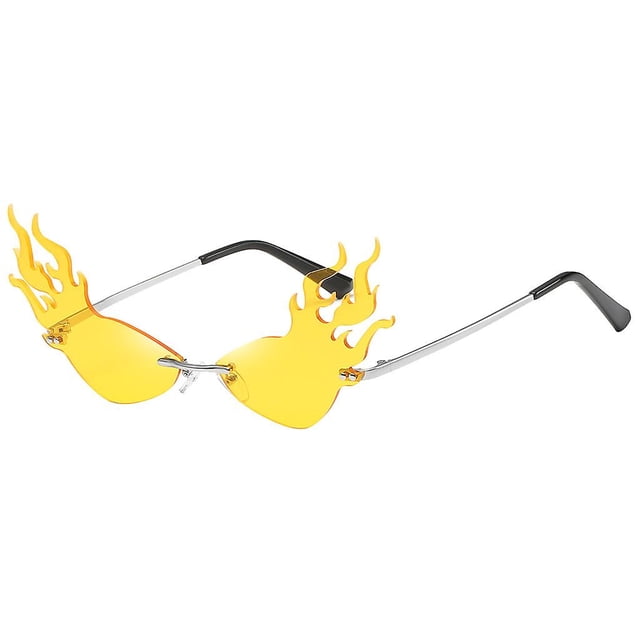 Gafas de sol HUOGUO Fashion Irregular Cat Eye UV400 para hombre y mujer