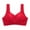 Red, variant on Sopiago Bra for Seniors Front Button Closure Bras Older Women No Underwire Comfort Front Closing Bras Women Purple,48