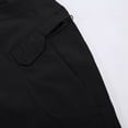 thumbnail image 7 of WOYY Boy Cargo Pants Straight Fit Outdoor Hiking Pants Youth Mid Rise Trousers, Black, Sizes 5-16, 7 of 7
