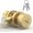 Satin Brass, variant on Mega Handles | Buena Entry Knob | Polished Chrome