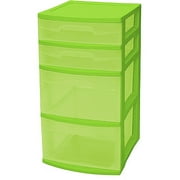 Sterilite 4 Drawer Tower, Set of 2