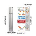 thumbnail image 3 of Fiudx Artículos en oferta con ofertas flash Crema para ojos VC para aclarar ojeras, líneas finas y bolsas debajo de los ojos, masaje con bola rodante, crema iluminada y real firmante para ojos VC, 3 of 7