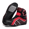 thumbnail image 4 of Bottes et Chaussures de Moto Toutes Saisons pour Hommes et Femmes, Noir Rouge, 36, 4 of 12