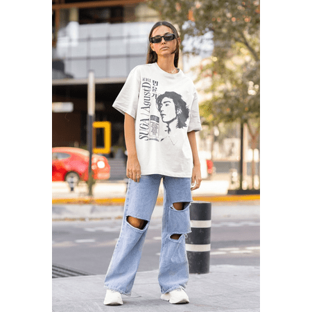 

Vintage-Style K-Pop World Tour Shirt Genius Lab Concert Photo Tshirt Gift for Army and K-Pop Fans Tangerine Meme Purple Fan Merch