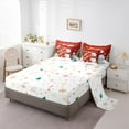 thumbnail image 5 of jejeloiu Cartoon Christmas Snowman 7-Piece Twin Bedding Sets,Black Girl Bedding Comforter Set,Kids Xmas Gifts Sheet Sets For Girl Boys Kids,Super Cozy Room Decor Reversible, 5 of 8
