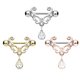 thumbnail image 4 of Guardurnaity Anillos para pezones, falso a la moda, práctico, duradero, resistente al desgaste, joyas de pedante para vestirse de plata Ropa, zapatos y accesorios Miscelánea Oro rosa Guardurnaity AP009426-03B, 4 of 6