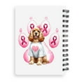 thumbnail image 2 of Faith Love Hope Cocker Spaniel Breast Cancer Awareness Survivor Spiral Bound Journal Cockers Dog Lover Gifts 5x7in Spiral Notebook - 02017, 2 of 5